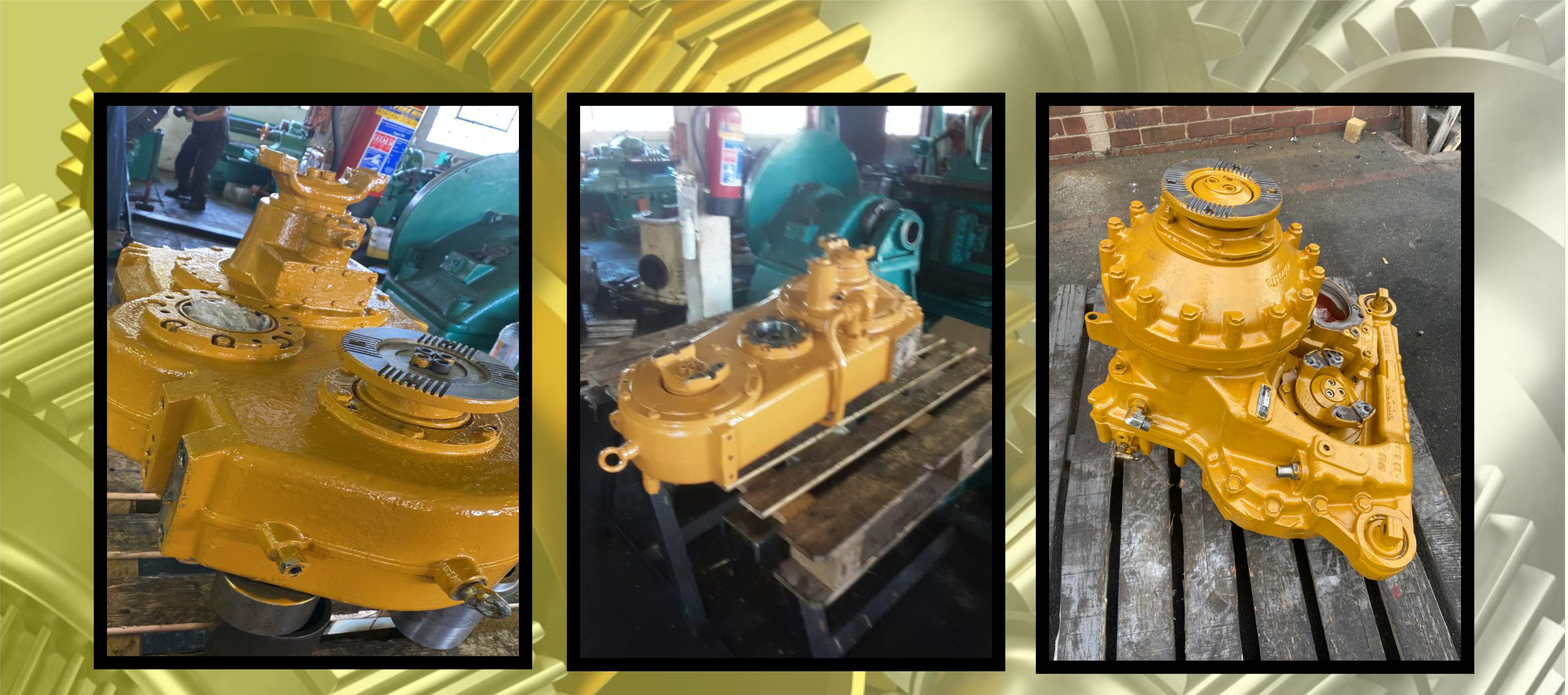 Manufacturers and Restorers of Gears,  Restorers of Diff Housings Crosses Crown, Wheels and pinions  General Engineering, Reconditioning of Gearsboxes, SPM Gears